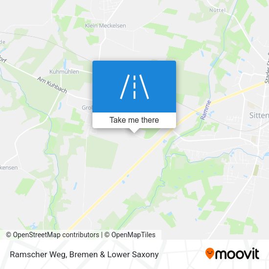 Ramscher Weg map