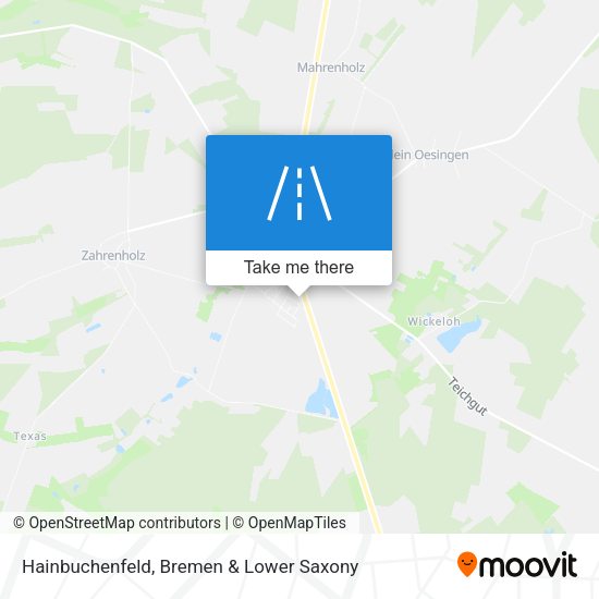 Hainbuchenfeld map