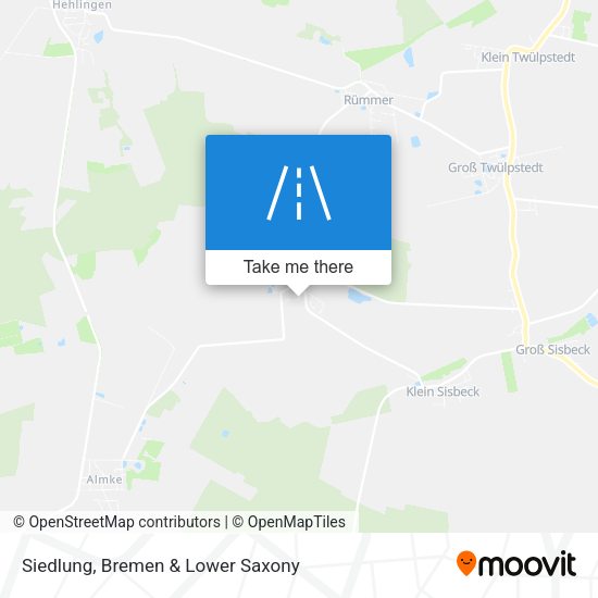 Siedlung map