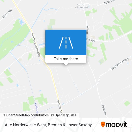 Alte Norderwieke West map