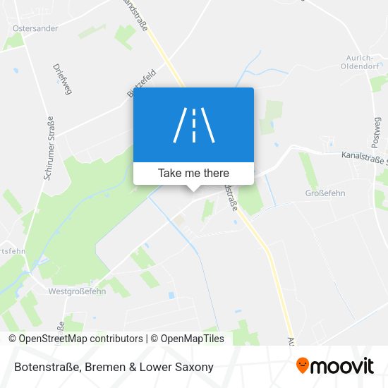 Botenstraße map