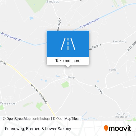 Fenneweg map