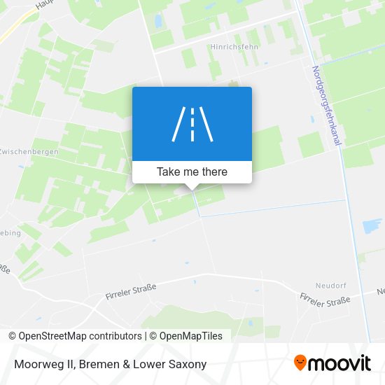 Moorweg II map