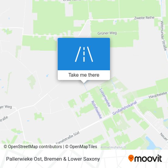 Pallerwieke Ost map