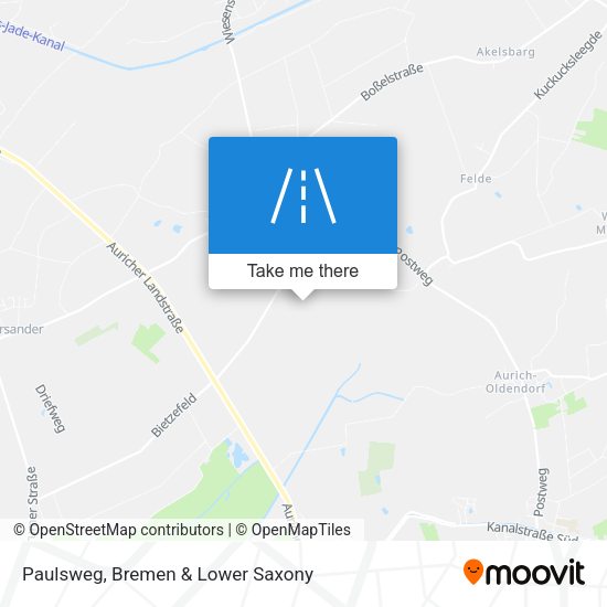 Paulsweg map