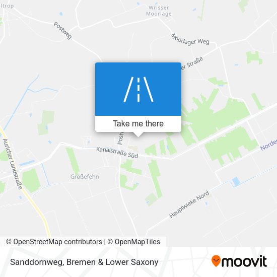 Sanddornweg map