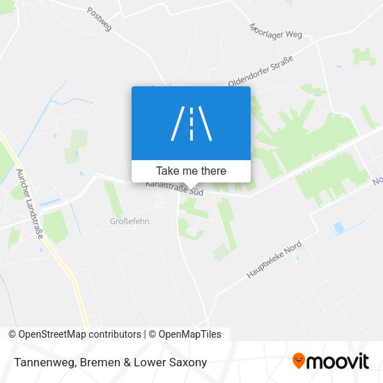Tannenweg map