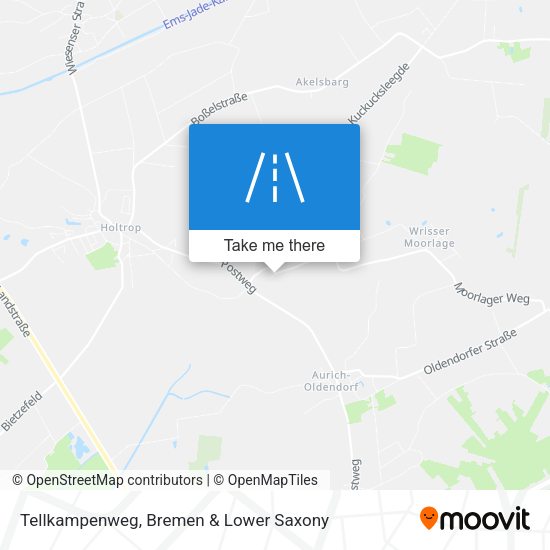 Tellkampenweg map