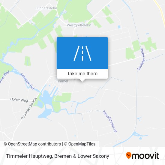 Timmeler Hauptweg map