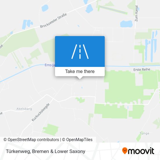 Türkenweg map