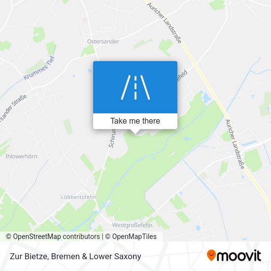 Zur Bietze map