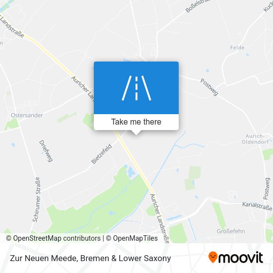 Zur Neuen Meede map