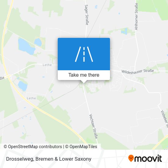 Drosselweg map