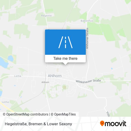Hegelstraße map