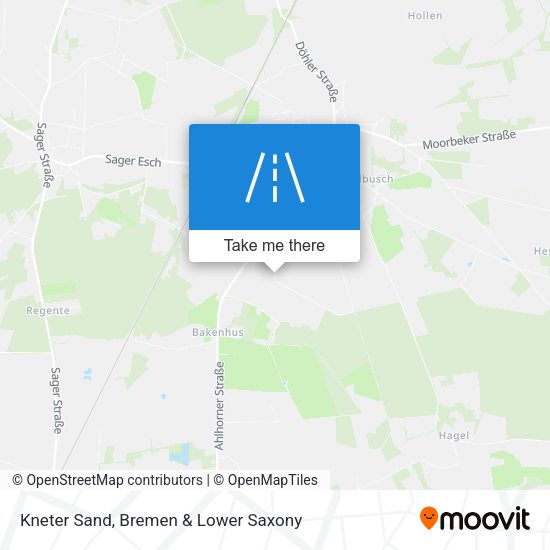 Kneter Sand map