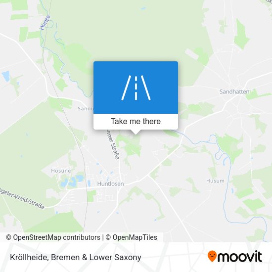 Kröllheide map
