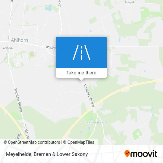 Meyelheide map