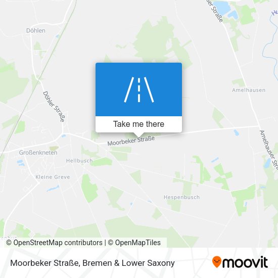 Moorbeker Straße map