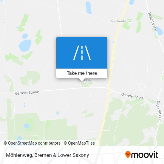 Möhlenweg map