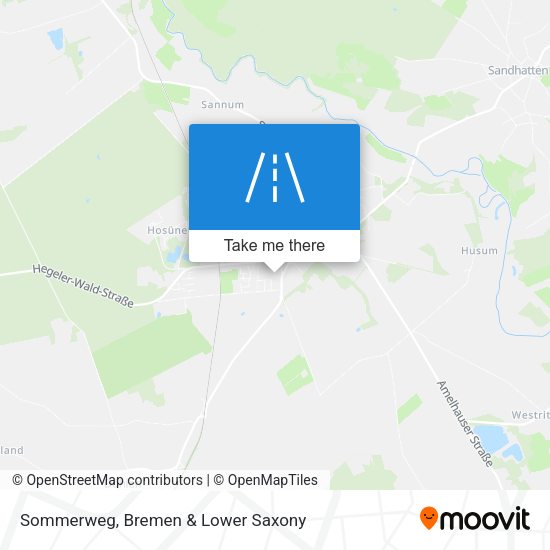 Sommerweg map