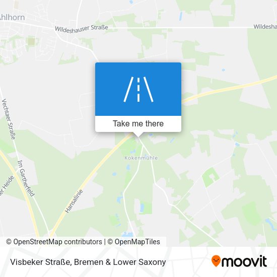 Visbeker Straße map