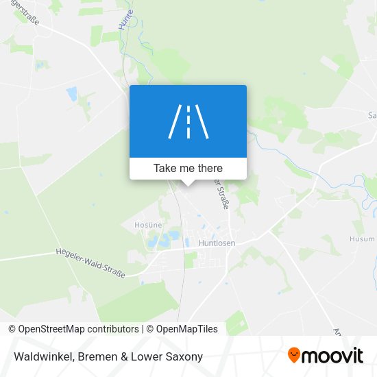 Waldwinkel map