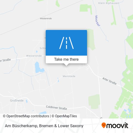 Am Büscherkamp map