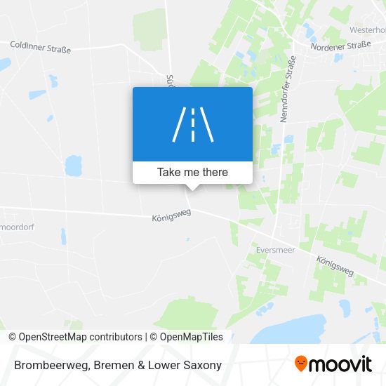 Brombeerweg map