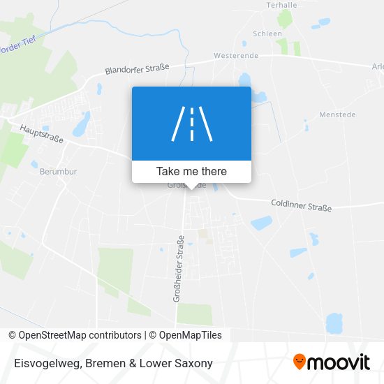 Eisvogelweg map