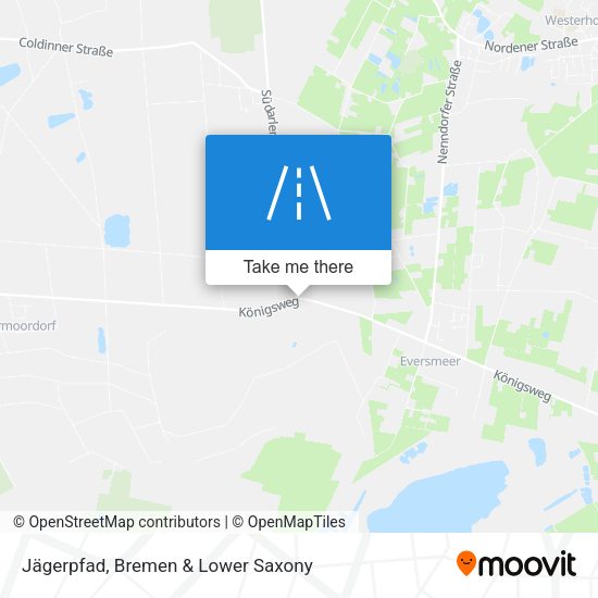 Jägerpfad map