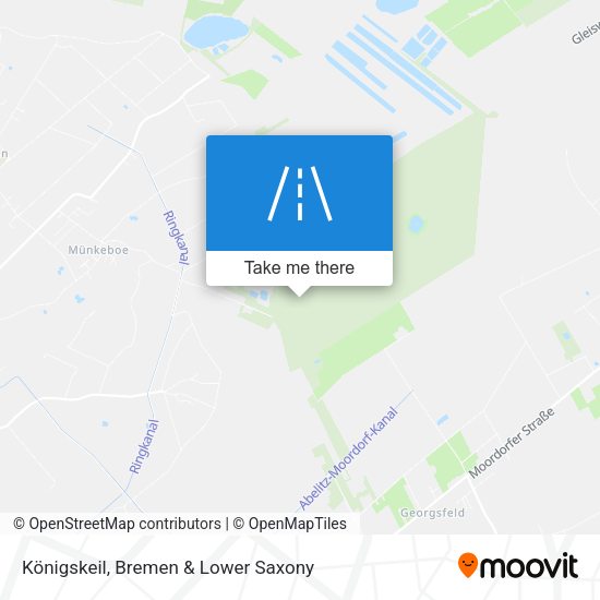 Königskeil map