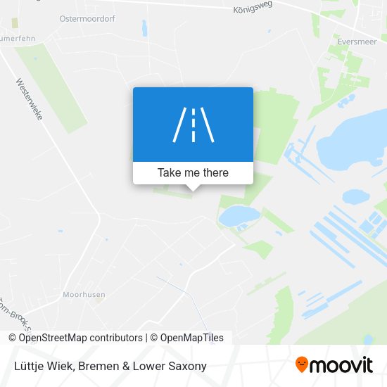 Lüttje Wiek map