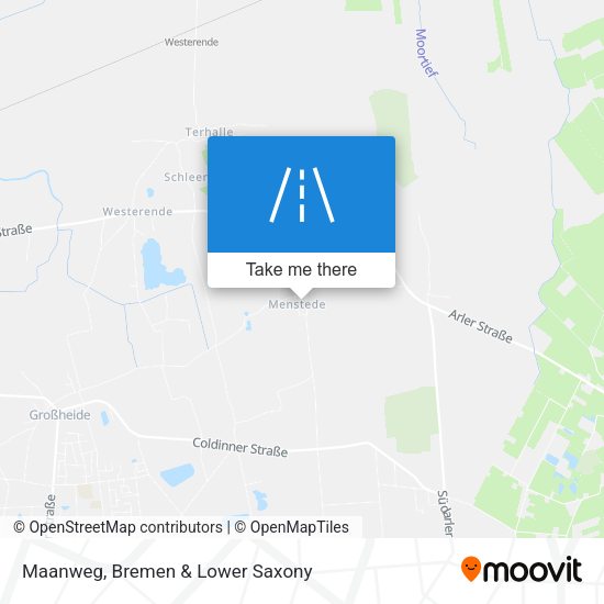 Maanweg map