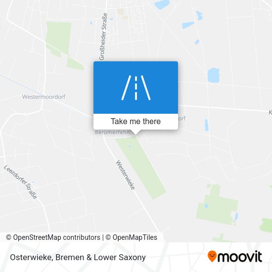 Osterwieke map