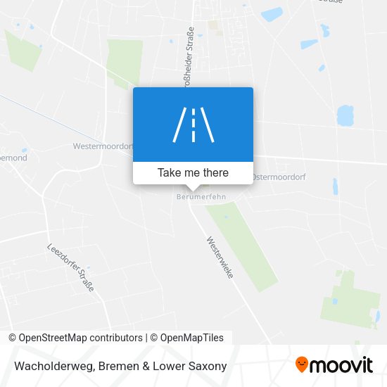 Wacholderweg map