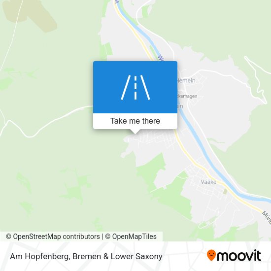 Am Hopfenberg map