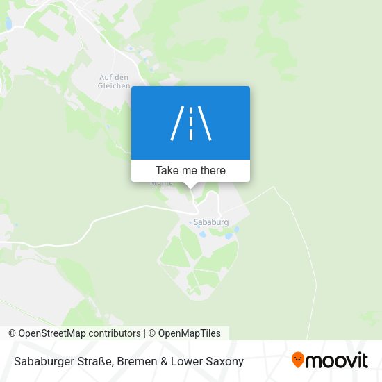 Sababurger Straße map