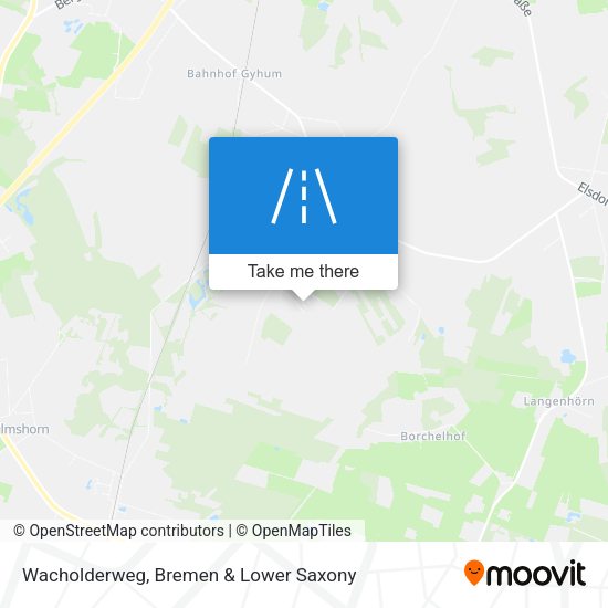 Wacholderweg map