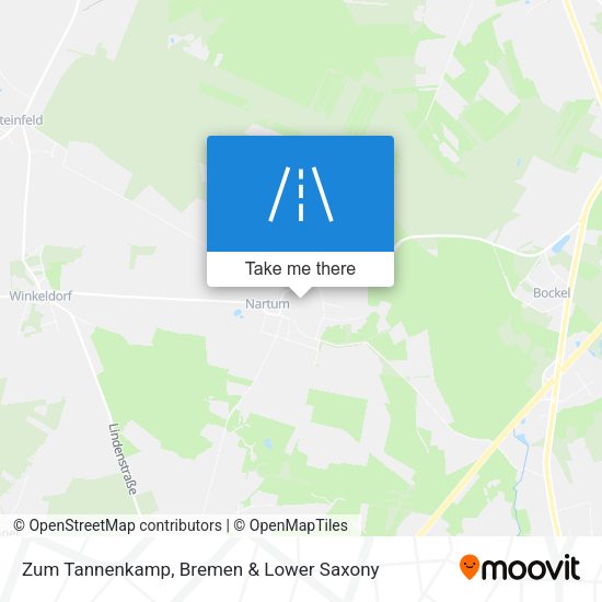 Zum Tannenkamp map