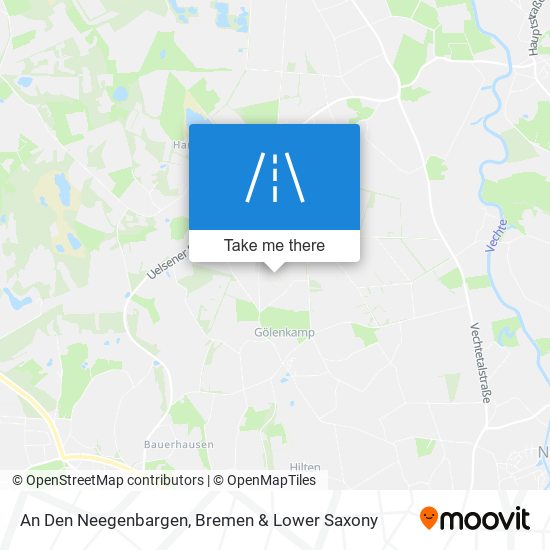 An Den Neegenbargen map
