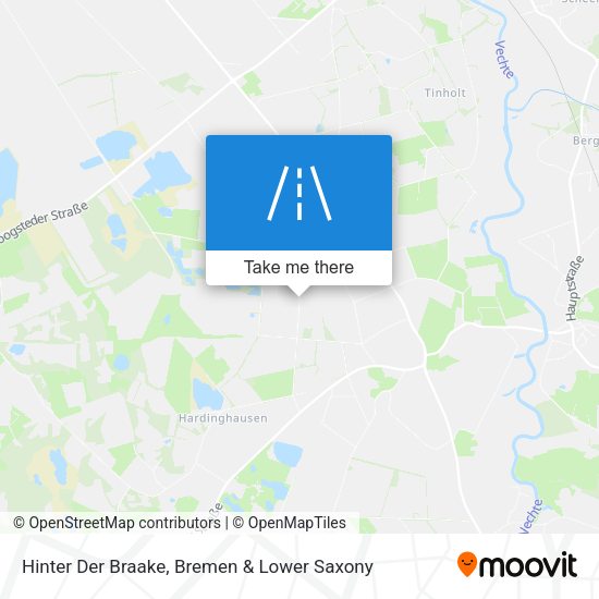 Hinter Der Braake map