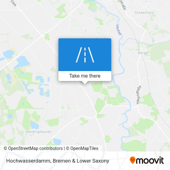 Hochwasserdamm map