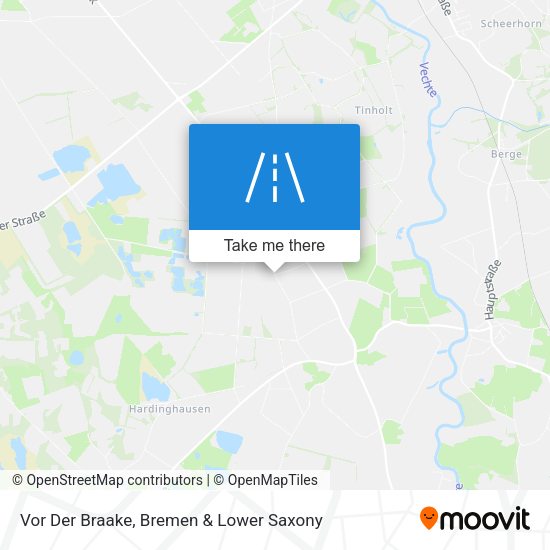Vor Der Braake map