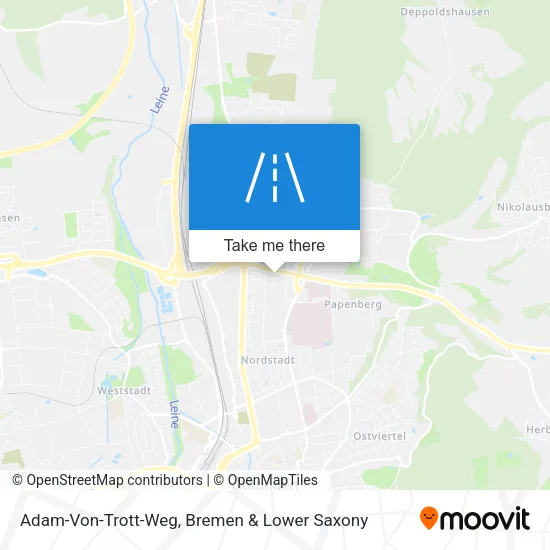 Карта Adam-Von-Trott-Weg