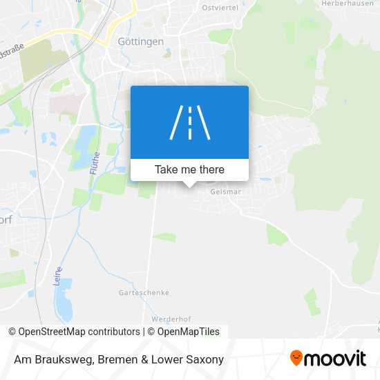 Am Brauksweg map