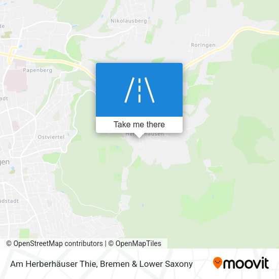 Am Herberhäuser Thie map