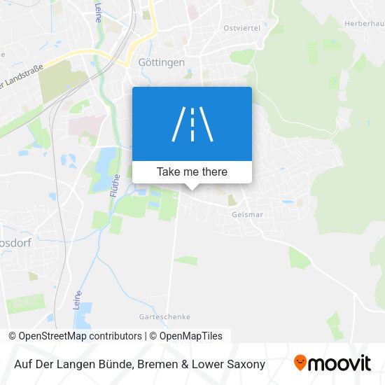 Auf Der Langen Bünde map