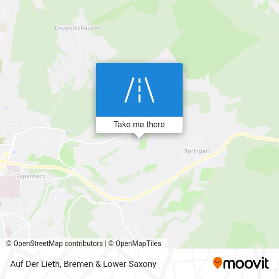 Auf Der Lieth map