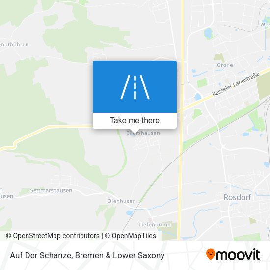 Auf Der Schanze map