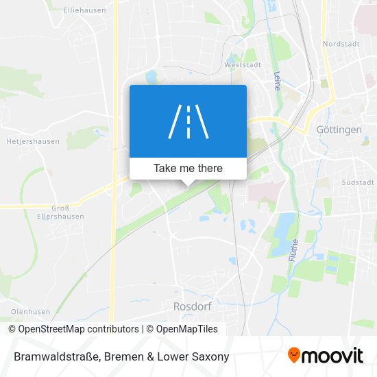 Bramwaldstraße map